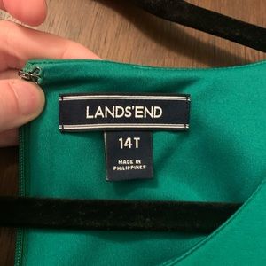 Lands End ponte shift dress